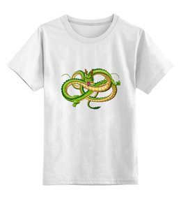 Заказать детскую футболку в Москве. Детская футболка классическая унисекс Дракон от YellowCloverShop - готовые дизайны и нанесение принтов.
