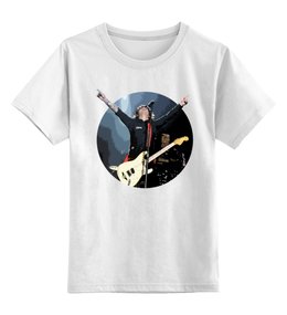 Заказать детскую футболку в Москве. Детская футболка классическая унисекс Green Day от Just Paul - готовые дизайны и нанесение принтов.
