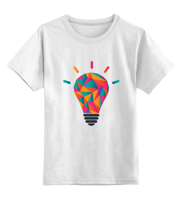 Заказать детскую футболку в Москве. Детская футболка классическая унисекс Идея - креатив от trend - готовые дизайны и нанесение принтов.