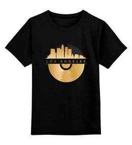 Заказать детскую футболку в Москве. Детская футболка классическая унисекс Los Angeles от Павел Павел - готовые дизайны и нанесение принтов.