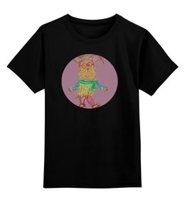 Заказать детскую футболку в Москве. Детская футболка классическая унисекс Собака от mrs-snit@yandex.ru - готовые дизайны и нанесение принтов.