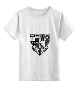 Заказать детскую футболку в Москве. Детская футболка классическая унисекс Age of Triumph (White) от Михаил - готовые дизайны и нанесение принтов.