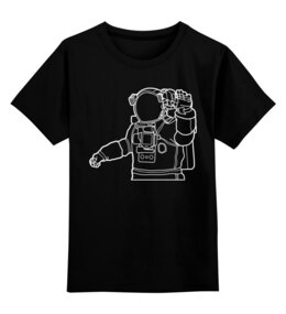Заказать детскую футболку в Москве. Детская футболка классическая унисекс Космос - внутри тебя от onkelos  - готовые дизайны и нанесение принтов.
