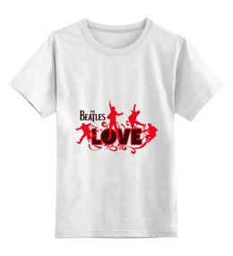 Заказать детскую футболку в Москве. Детская футболка классическая унисекс Beatles от Елена Гришина - готовые дизайны и нанесение принтов.