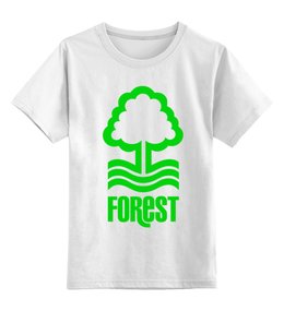 Заказать детскую футболку в Москве. Детская футболка классическая унисекс Лес (Дерево) от trugift - готовые дизайны и нанесение принтов.