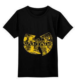 Заказать детскую футболку в Москве. Детская футболка классическая унисекс свитшот wu tang clan от mitrich420 - готовые дизайны и нанесение принтов.