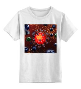 Заказать детскую футболку в Москве. Детская футболка классическая унисекс Coronavirus от Дана Столыпина - готовые дизайны и нанесение принтов.