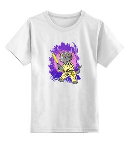 Заказать детскую футболку в Москве. Детская футболка классическая унисекс Звездный Супергерой  от T-shirt print  - готовые дизайны и нанесение принтов.