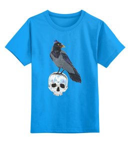 Заказать детскую футболку в Москве. Детская футболка классическая унисекс Гамлет от Виктория Ку - готовые дизайны и нанесение принтов.