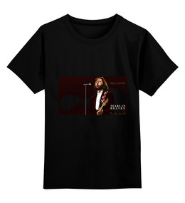 Заказать детскую футболку в Москве. Детская футболка классическая унисекс Eric Clapton от Fedor - готовые дизайны и нанесение принтов.