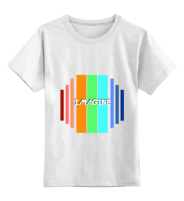 Заказать детскую футболку в Москве. Детская футболка классическая унисекс Imagine Dragons от cherdantcev - готовые дизайны и нанесение принтов.