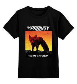 Заказать детскую футболку в Москве. Детская футболка классическая унисекс The Prodigy от OEX design - готовые дизайны и нанесение принтов.