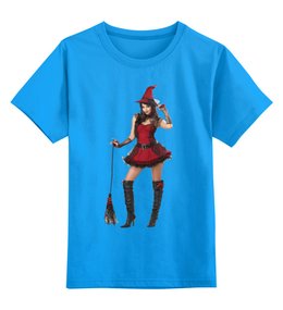 Заказать детскую футболку в Москве. Детская футболка классическая унисекс   Твоя  любимая Ведьма от libertas749 - готовые дизайны и нанесение принтов.