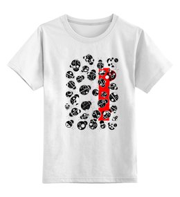 Заказать детскую футболку в Москве. Детская футболка классическая унисекс Коровушка от Shandr - готовые дизайны и нанесение принтов.