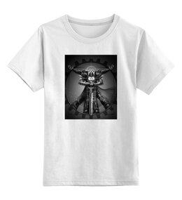 Заказать детскую футболку в Москве. Детская футболка классическая унисекс Император человечества от GeekFox  - готовые дизайны и нанесение принтов.