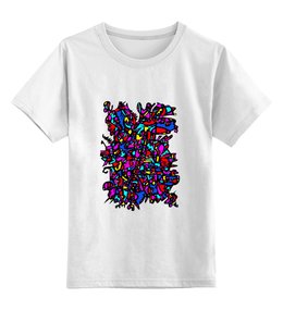 Заказать детскую футболку в Москве. Детская футболка классическая унисекс Чувства и идеи от Vadim Koval - готовые дизайны и нанесение принтов.