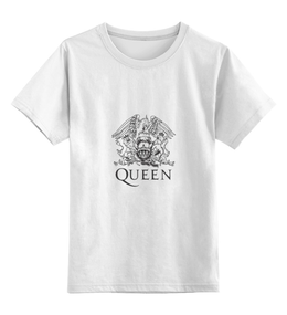 Заказать детскую футболку в Москве. Детская футболка классическая унисекс Queen от Fedor - готовые дизайны и нанесение принтов.
