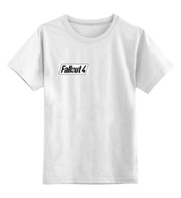 Заказать детскую футболку в Москве. Детская футболка классическая унисекс Fallout 4 Logo от MKT - готовые дизайны и нанесение принтов.
