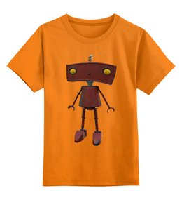 Заказать детскую футболку в Москве. Детская футболка классическая унисекс Bad Robot от Дана Столыпина - готовые дизайны и нанесение принтов.