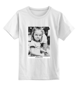 Заказать детскую футболку в Москве. Детская футболка классическая унисекс Angry Girl by K.Karavaev от Design Ministry - готовые дизайны и нанесение принтов.