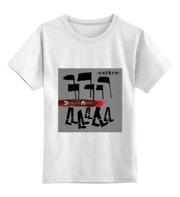 Заказать детскую футболку в Москве. Детская футболка классическая унисекс Depeche Mode от Fedor - готовые дизайны и нанесение принтов.