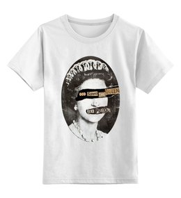Заказать детскую футболку в Москве. Детская футболка классическая унисекс sex pistols  от rancid - готовые дизайны и нанесение принтов.
