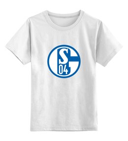 Заказать детскую футболку в Москве. Детская футболка классическая унисекс Schalke 04 от THE_NISE  - готовые дизайны и нанесение принтов.