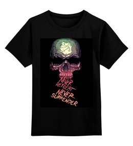 Заказать детскую футболку в Москве. Детская футболка классическая унисекс Skull - 3 от Vladec11 - готовые дизайны и нанесение принтов.