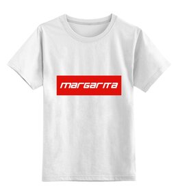 Заказать детскую футболку в Москве. Детская футболка классическая унисекс Margarita от THE_NISE  - готовые дизайны и нанесение принтов.