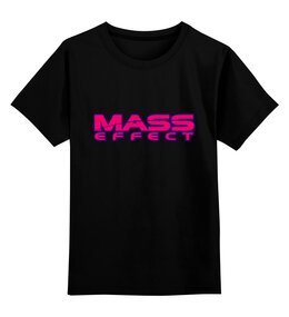 Заказать детскую футболку в Москве. Детская футболка классическая унисекс Mass Effect от THE_NISE  - готовые дизайны и нанесение принтов.