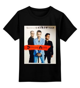 Заказать детскую футболку в Москве. Детская футболка классическая унисекс Depeche mode - Global Spirit Tour от Денис - готовые дизайны и нанесение принтов.
