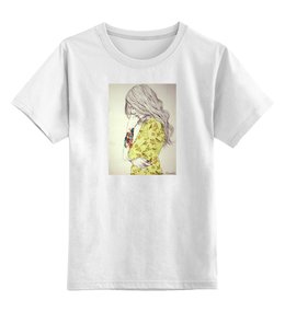Заказать детскую футболку в Москве. Детская футболка классическая унисекс Девушка от Татьяна - готовые дизайны и нанесение принтов.