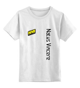 Заказать детскую футболку в Москве. Детская футболка классическая унисекс Natus Vincere от THE_NISE  - готовые дизайны и нанесение принтов.