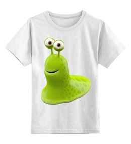Заказать детскую футболку в Москве. Детская футболка классическая унисекс Монстрик от Violet - готовые дизайны и нанесение принтов.