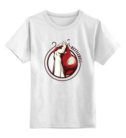 Заказать детскую футболку в Москве. Детская футболка классическая унисекс Kettlebell от Иван  - готовые дизайны и нанесение принтов.