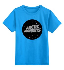Заказать детскую футболку в Москве. Детская футболка классическая унисекс Arctic Monkeys от cherdantcev - готовые дизайны и нанесение принтов.