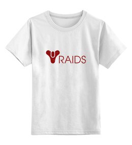 Заказать детскую футболку в Москве. Детская футболка классическая унисекс Raids от THE_NISE  - готовые дизайны и нанесение принтов.