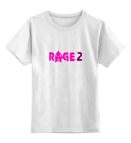 Заказать детскую футболку в Москве. Детская футболка классическая унисекс  Rage 2 от THE_NISE  - готовые дизайны и нанесение принтов.