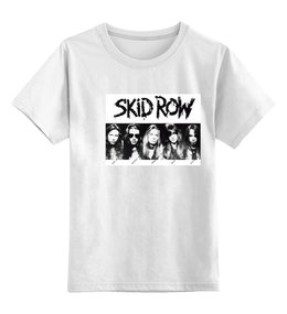 Заказать детскую футболку в Москве. Детская футболка классическая унисекс Skid Row от st-glaz - готовые дизайны и нанесение принтов.