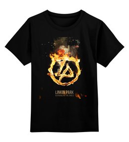 Заказать детскую футболку в Москве. Детская футболка классическая унисекс Linkin Park - Burning in the skies от Денис - готовые дизайны и нанесение принтов.