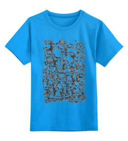 Заказать детскую футболку в Москве. Детская футболка классическая унисекс Черепа от 8_optimus_8 - готовые дизайны и нанесение принтов.