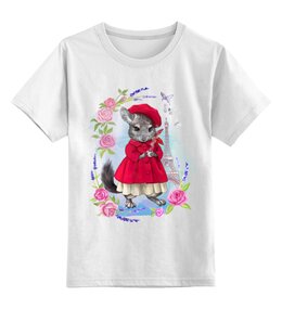 Заказать детскую футболку в Москве. Детская футболка классическая унисекс Шушка от Anna Rosenrot - готовые дизайны и нанесение принтов.