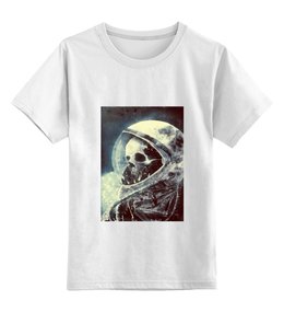 Заказать детскую футболку в Москве. Детская футболка классическая унисекс Безлюдный космос от Виктор Глазков - готовые дизайны и нанесение принтов.