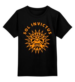 Заказать детскую футболку в Москве. Детская футболка классическая унисекс Непобедимое солнце от Leichenwagen - готовые дизайны и нанесение принтов.