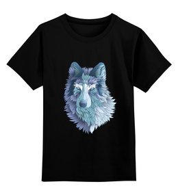 Заказать детскую футболку в Москве. Детская футболка классическая унисекс Beautiful wolf от YellowCloverShop - готовые дизайны и нанесение принтов.
