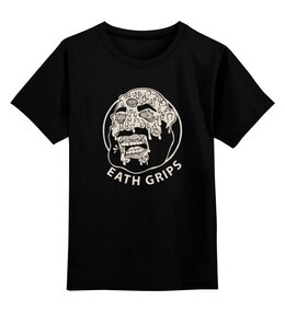 Заказать детскую футболку в Москве. Детская футболка классическая унисекс DEATH GRIPS  от cherdantcev - готовые дизайны и нанесение принтов.