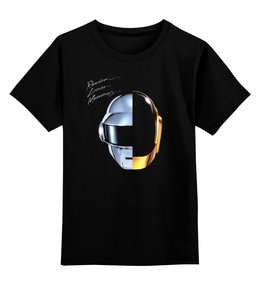 Заказать детскую футболку в Москве. Детская футболка классическая унисекс Daft Punk - Random Access Memories от KinoArt - готовые дизайны и нанесение принтов.