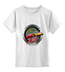 Заказать детскую футболку в Москве. Детская футболка классическая унисекс Assetto Corsa от THE_NISE  - готовые дизайны и нанесение принтов.