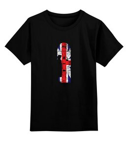 Заказать детскую футболку в Москве. Детская футболка классическая унисекс Шерлок  от T-shirt print  - готовые дизайны и нанесение принтов.