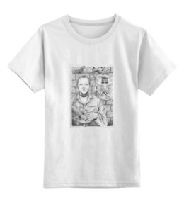 Заказать детскую футболку в Москве. Детская футболка классическая унисекс Ганнибал от sasha.kadr@yandex.ru - готовые дизайны и нанесение принтов.